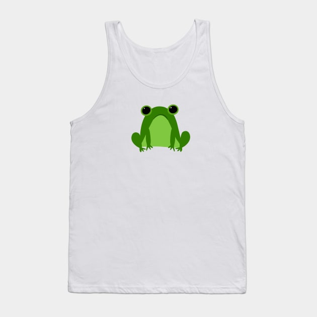 Froggy Frog Tank Top by novabee